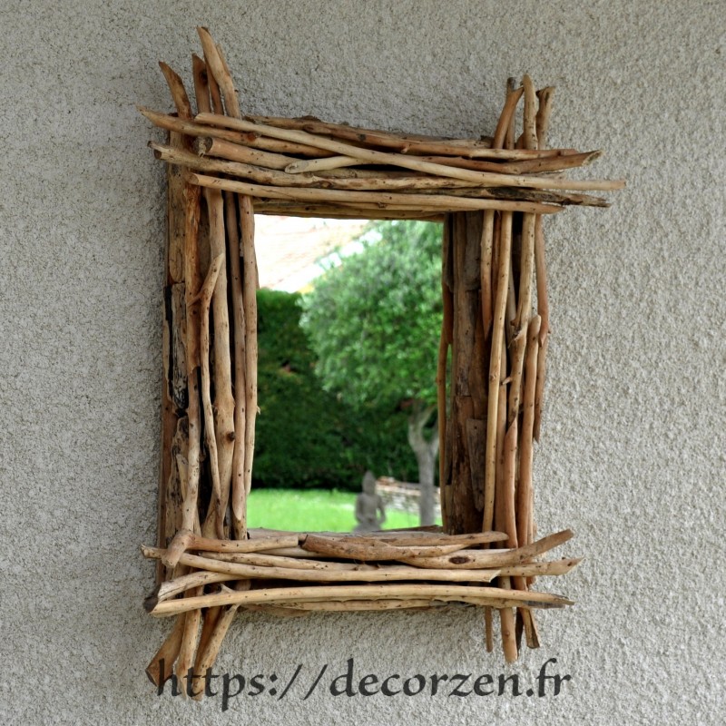Miroir en bois flotté Miroir en bois flotté