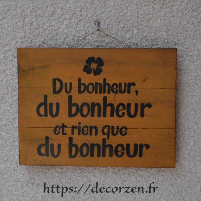 Tableau phrases peint à la main sur du bois recyclé, humour et bonne humeur Tableau phrases peint à la main sur du bois recyclé, humour et bonne humeur