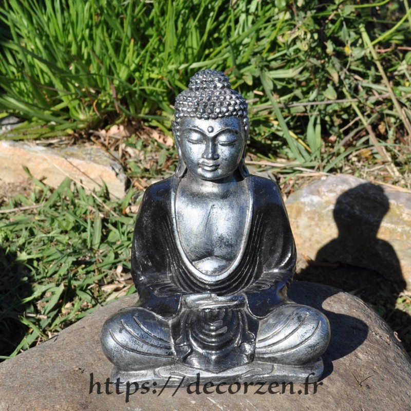 Statuette de Buddha, du Bouda, de Bouddha en résine peinte à la main Statuette de Buddha, du Bouda, de Bouddha en résine peinte à la main