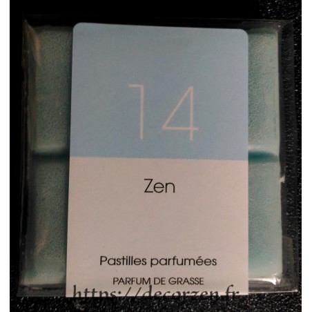 Tablette parfumée Zen, parfum naturel de Grasse