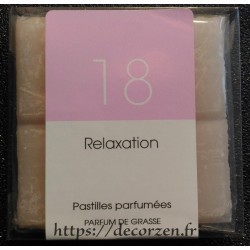 Tablette parfumée Relaxation, parfum naturel de Grasse