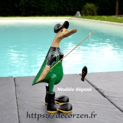 Canard humoristique pêcheur