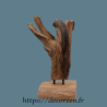 Sculpture marine en bois