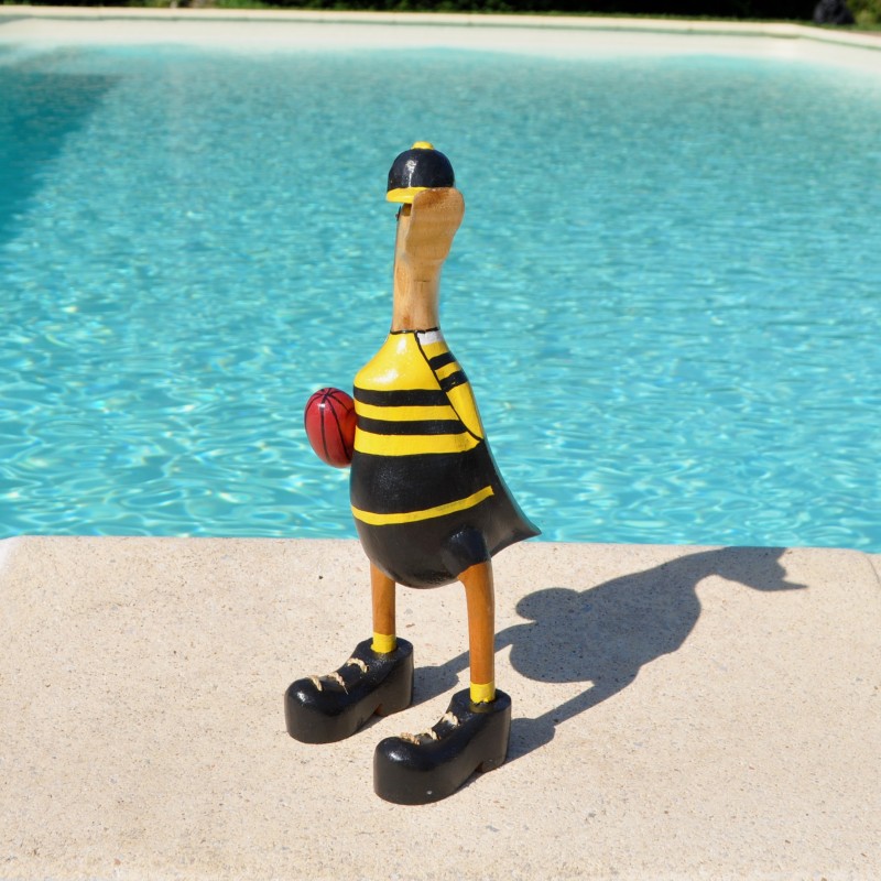 Canard en bois supporter SUC