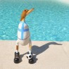 Canard en bois en joueur de l'OM