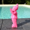 Nain de jardin doigt d'honneur
