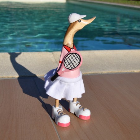 Canard joueuse de tennis