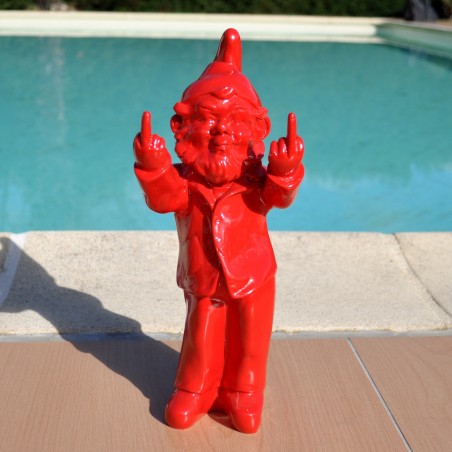 Nain insolent double doigt d'honneur