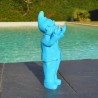 Celui-ci est un nain de jardin insolent faisant 2 doigts d'honneur.