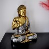 Buddha assis en résine