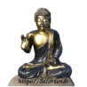 Buddha assis