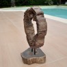 Une superbe sculpture naturelle en bois