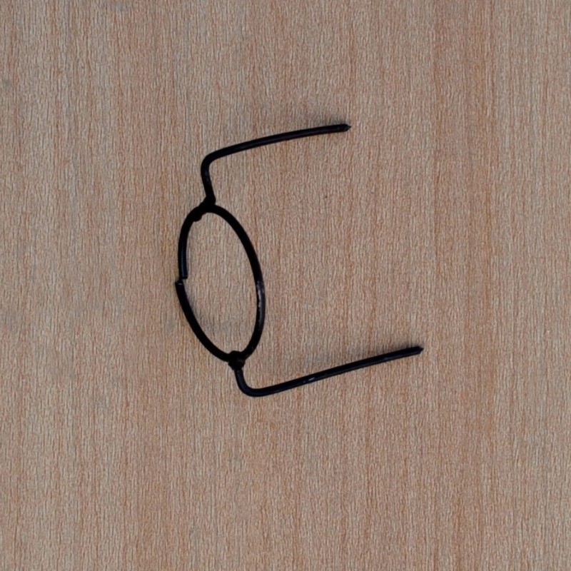 Globe rond en fils de coton et résine