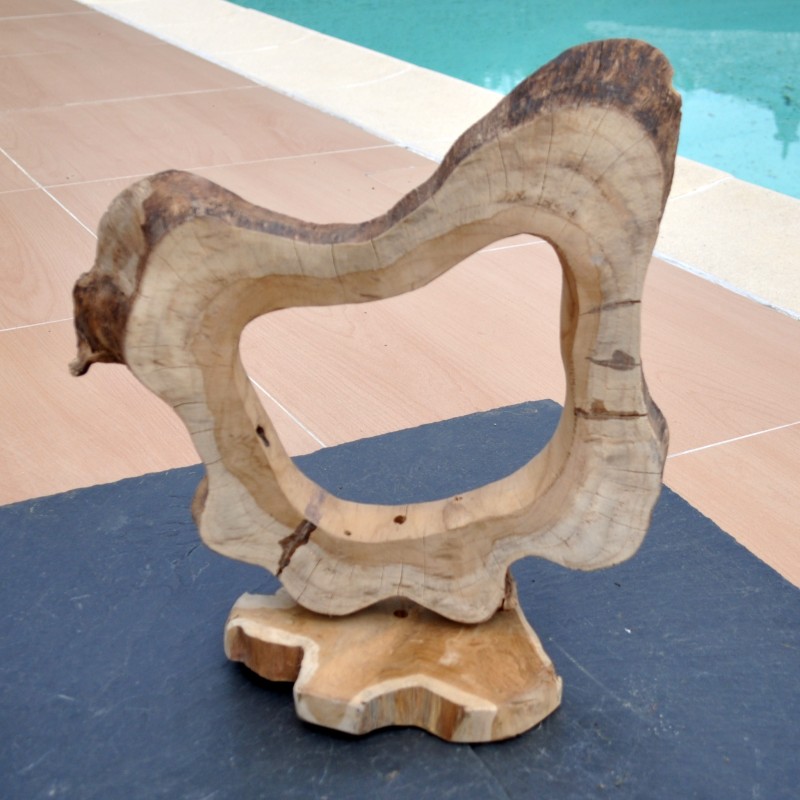 Une superbe sculpture naturelle en bois