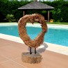 Une superbe sculpture naturelle en bois