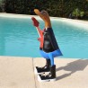 Un canard rigolo en musicien