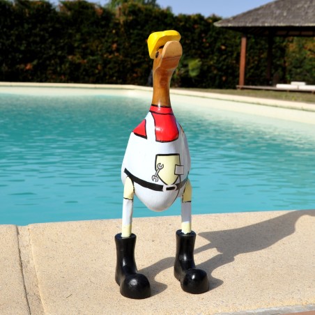 Un canard rigolo en mécano